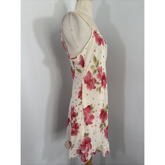 Expressions Slip‎ Dress Womens M Floral Feminine Fairy Sabrina Carpenter Y2K - Picture 4 of 8